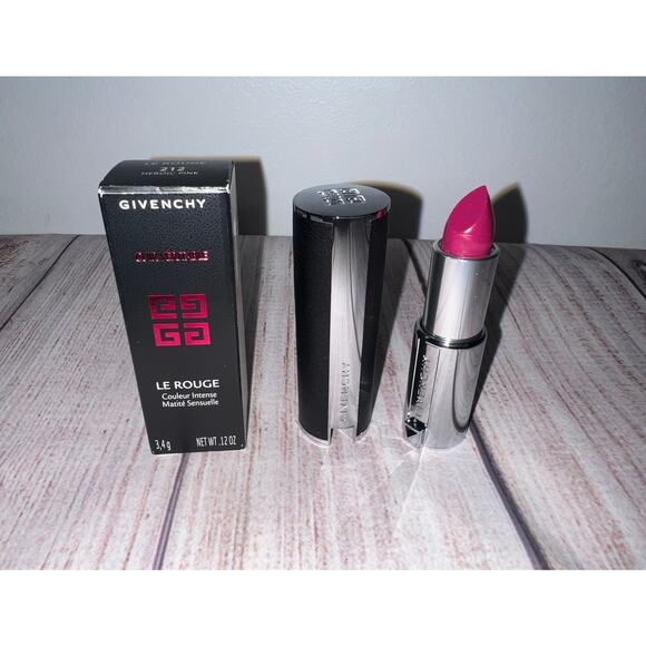 Givenchy LE Rouge Intense Color # 212 Heroic Pink - Superstellar RARE NEW - Picture 1 of 4
